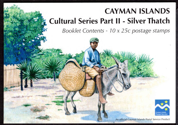 Cayman Islands 2009 Silver Thatch Palm booklet unmounted mint.