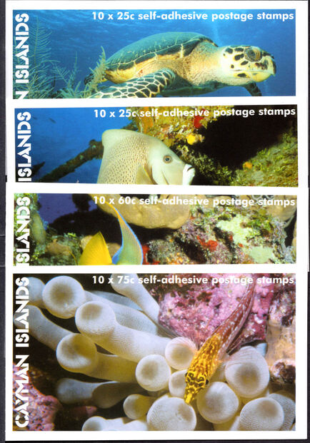 Cayman Islands 2006 Cayman's Aquatic Treasures booklet set unmounted mint.