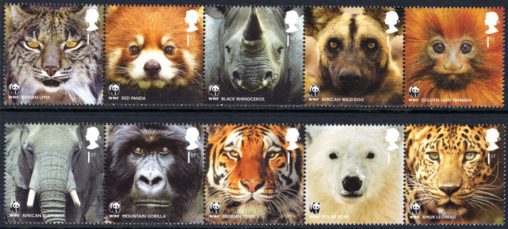 2011 World Wildlife Fund unmounted mint.