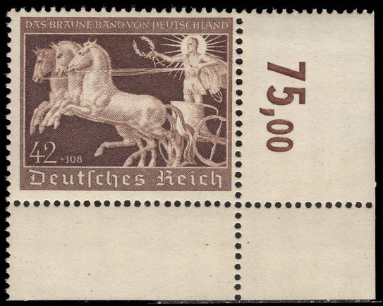 Third Reich 1940 Brown Ribbon unmounted mint.