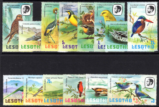 Lesotho 1982 Birds unmounted mint.