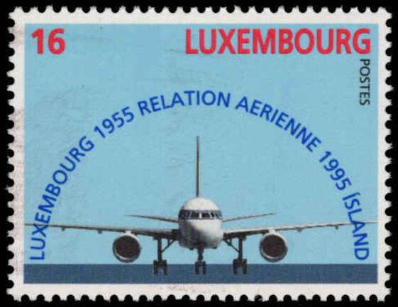 Luxembourg 1995 Iceland-Luxembourg Air Link unmounted mint.