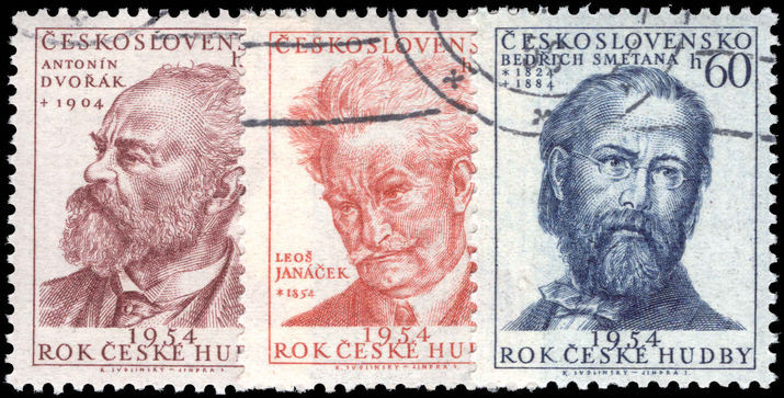 Czechoslovakia 1954 Czechoslovak Musicians fine used.