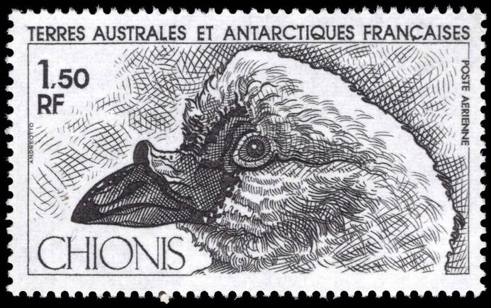 FSAT 1981 Black-faced Sheathbill unmounted mint.