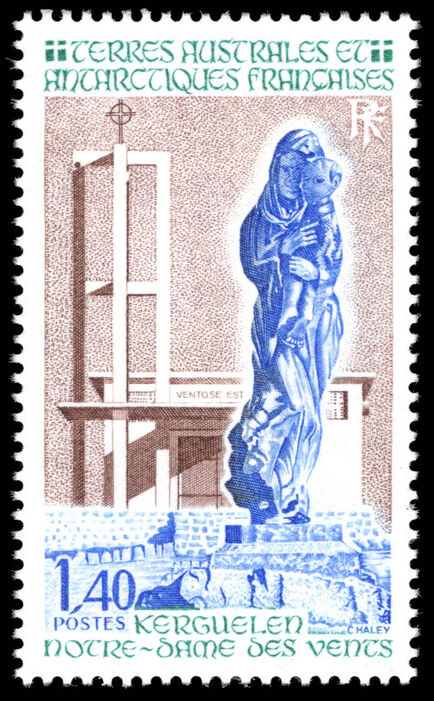 FSAT 1983 Church of Our Lady of the Winds, Kerguelen unmounted mint.