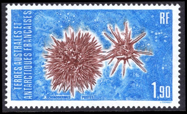 FSAT 1986 Echinoderms unmounted mint.