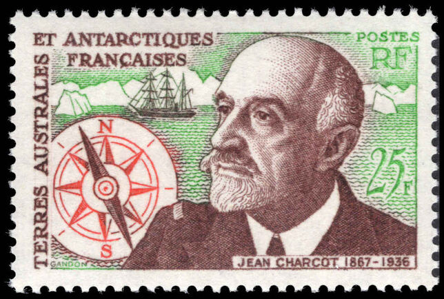 FSAT 1961 Jean Charcot unmounted mint.