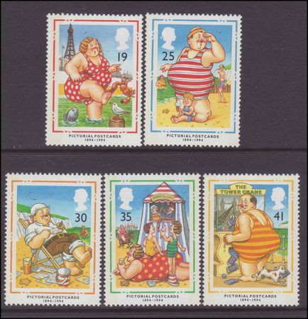 1994 Centenary of Picture Postcards unmounted mint.