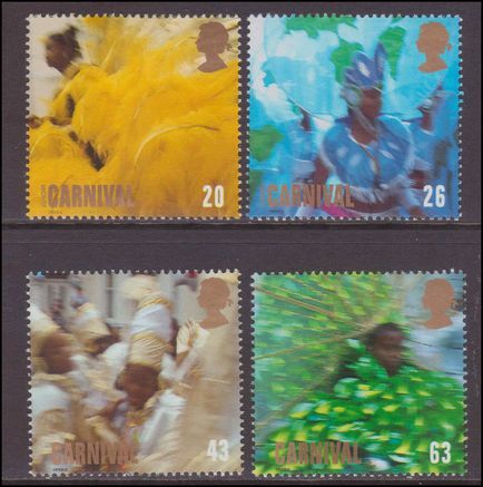 1998 Europa. Festivals. Notting Hill Carnival unmounted mint.