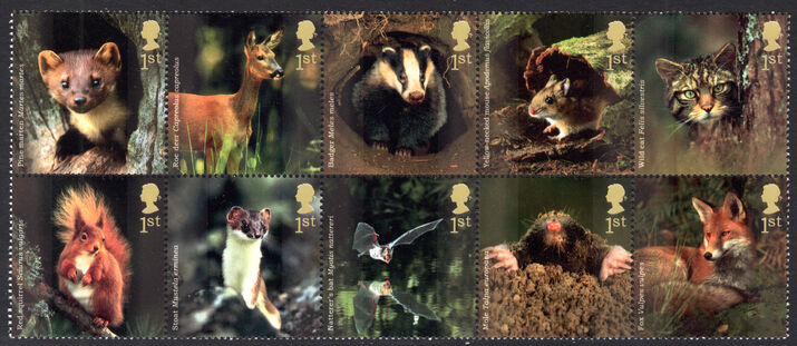 2004 Woodland Animals unmounted mint.