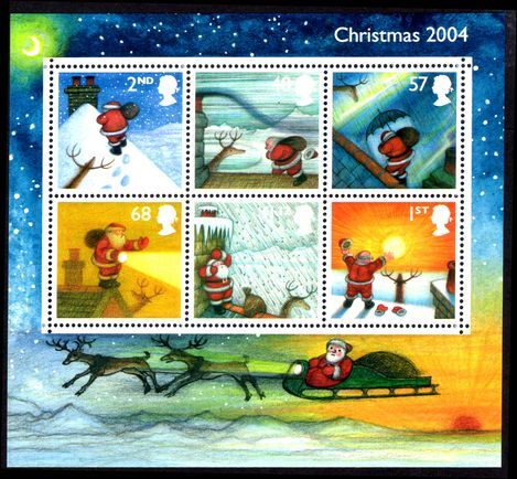 2004 Christmas souvenir sheet unmounted mint.