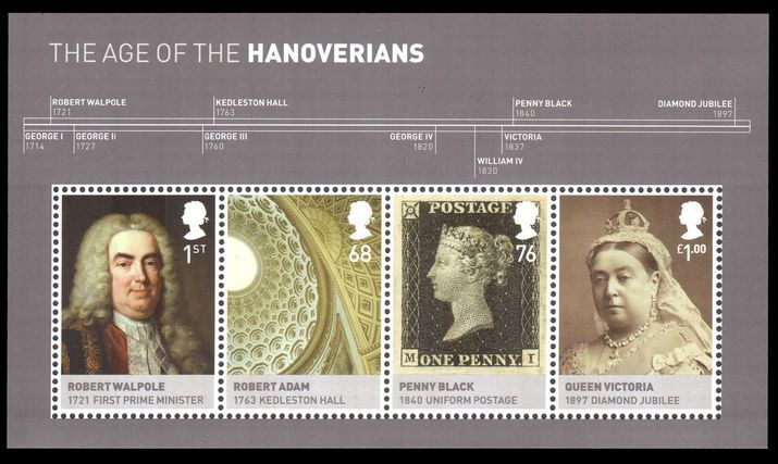 2011 House of Hanover souvenir sheet unmounted mint.