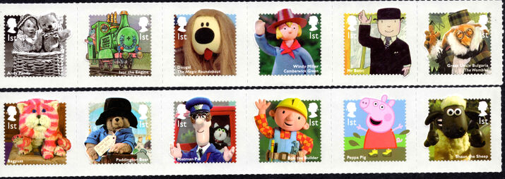 2014 Classic Children's TV unmounted mint.