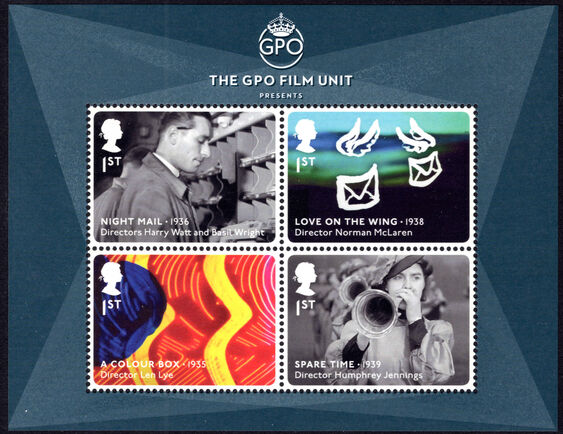 2014 Great British Film no barcode souvenir sheet unmounted mint.