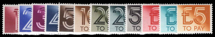 1982 Postage Due set unmounted mint.