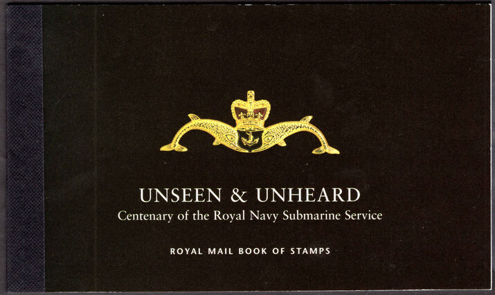 2001 Unseen and Unheard Prestige booklet unmounted mint.