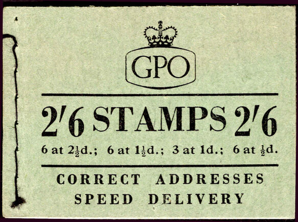 1955 2s6d PAP booklet May 1955 unmounted mint.