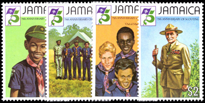 Jamaica 1982 75th Anniversary of Boy Scout Movement unmounted mint.