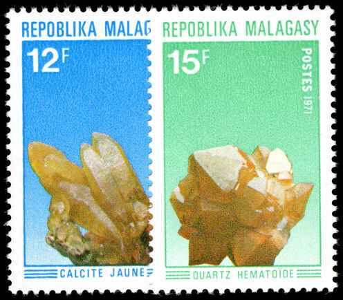 Malagasy 1971 Minerals unmounted mint.