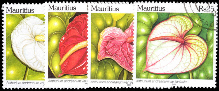 Mauritius 2004 Anthurium Species fine used.