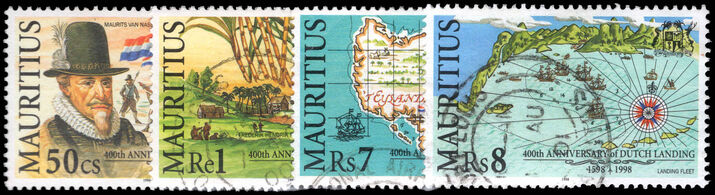 Mauritius 1998 40th Anniv of Dutch Landing on Mauritius fine used.