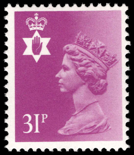 Northern Ireland 1971-93 31p bright purple type I unmounted mint.