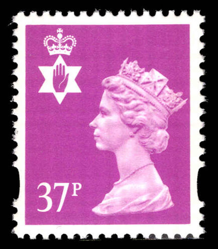 Northern Ireland 1993-2000 37p bright mauve litho unmounted mint.