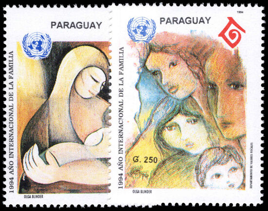 Paraguay 1994 International Year of the Family unmounted mint.