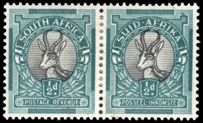 South Africa 1947-54 ½d roto lightly mounted mint.