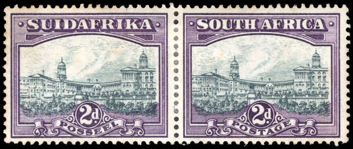 South Africa 1930-44 2d slate-grey and lilac roto (some gum marks) lightly mounted mint.