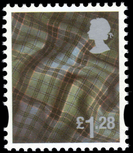 Scotland 2003-17  1.28 Tartan unmounted mint.