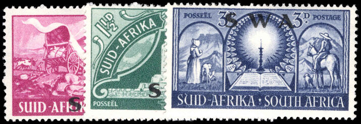 South West Africa 1949 Inauguration of Voortrekker Monument Pretoria lightly mounted mint.