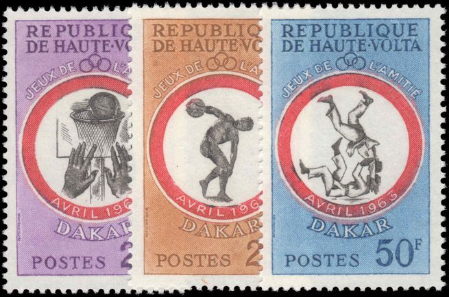 Upper Volta 1963 Dakar Games unmounted mint.