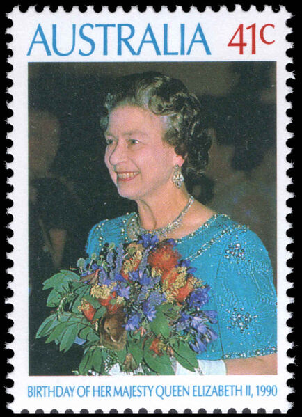 Australia 1990 Queen Elizabeth II's Birthday unmounted mint.