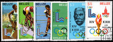 Belize 1981 History of the Olympics fine used.