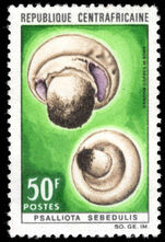 Central African Republic 1967 50f Psalliota sebedulis unmounted mint.