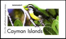 Cayman Islands 2007 25c Bananaquit booklet unmounted mint.