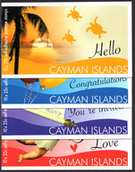 Cayman Islands 2008 Greetings Stamps booklet set unmounted mint.