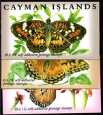 Cayman Islands 2005 Butterflies booklet set unmounted mint.