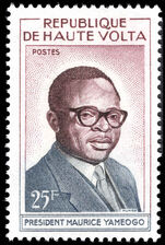 Upper Volta 1960 President Yameogo unmounted mint.