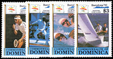 Dominica 1990 Olympic Games, Barcelona (1992) (1st issue) unmounted mint.