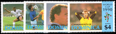 Dominica 1990 World Cup Football Championship, Italy (2nd issue) unmounted mint.
