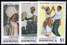 Dominica 1991 Creole Week unmounted mint.