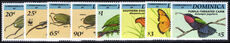 Dominica 1994 Endangered Species. Birds and Insects unmounted mint.