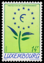 Luxembourg 1993 Protection of the Environment unmounted mint.