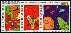 Luxembourg 1999 Communications of the Future unmounted mint.