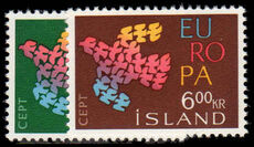 Iceland 1961 Europa unmounted mint.
