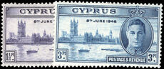 Cyprus 1946 Victory unmounted mint.