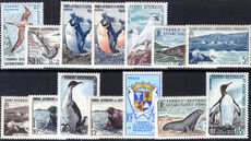 FSAT 1956-60 postage set unmounted mint.