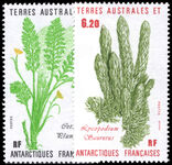 FSAT 1986 Plants unmounted mint.